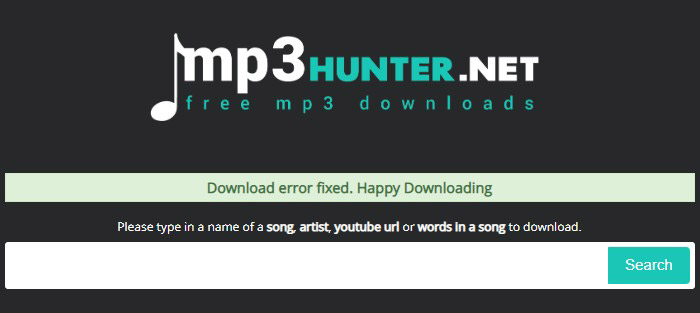 無料音楽ダウンロードサイト-Mp3hunters